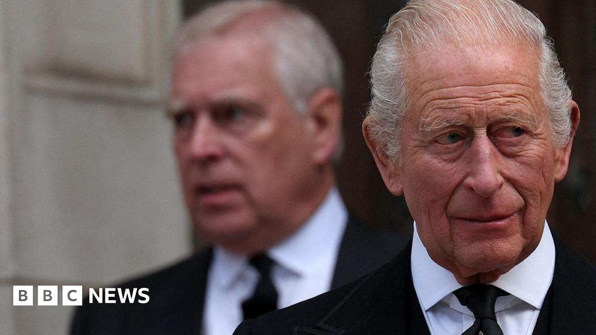 King’s funding for Andrew is not for legal action against police