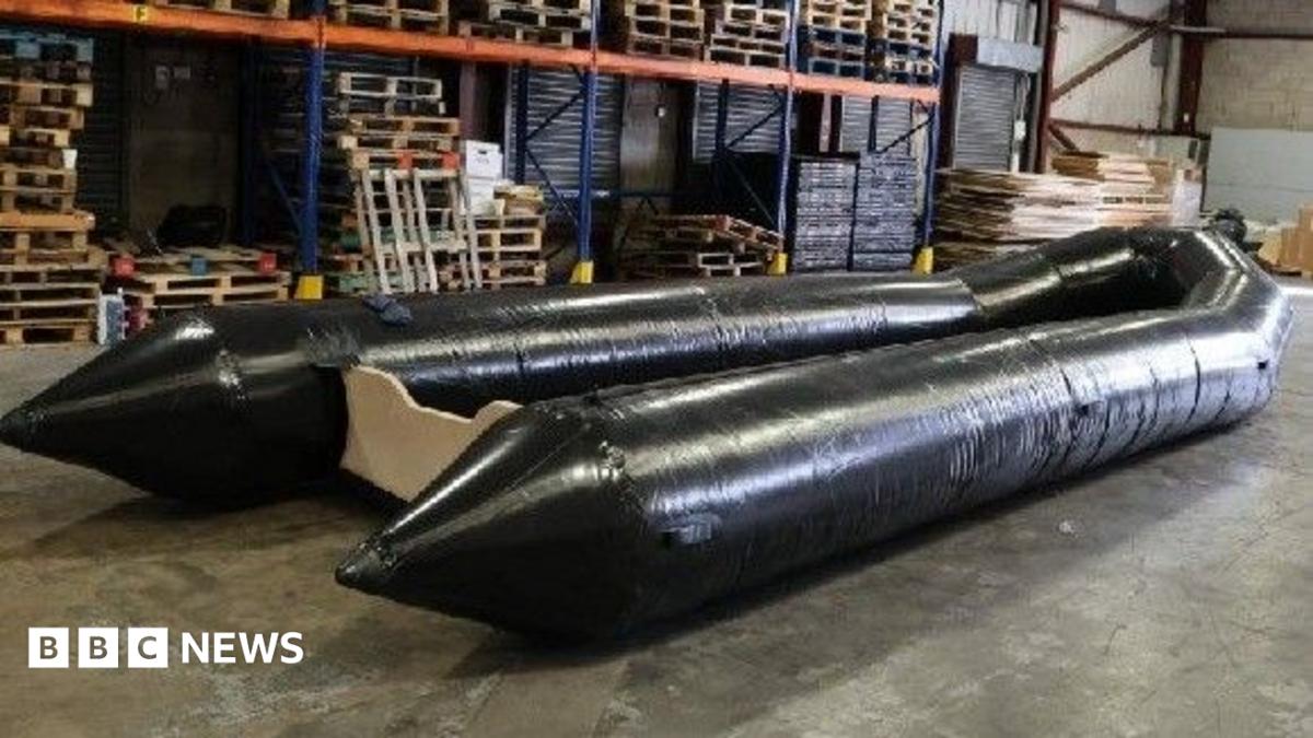 Small inflatable boats ‘set for people smugglers’ seized at East Midlands Airport