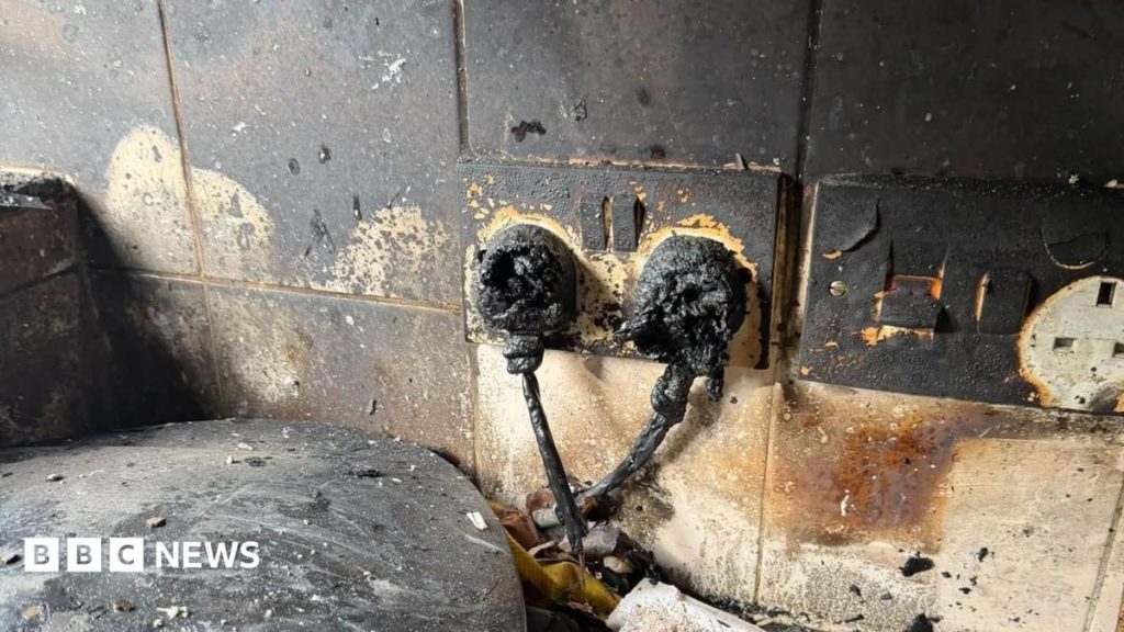 Charging battery believed to have caused house fire Charging battery believed to have caused house fire