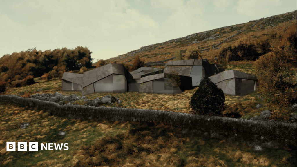 House that looks like boulders to be built on moor