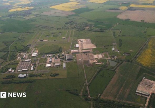Two men arrested on suspicion of trespass at RAF base