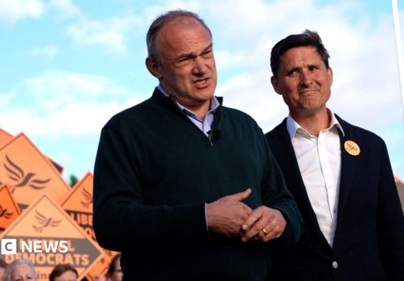 Lib Dem MP quits frontbench job over Ed Davey’s leadership
