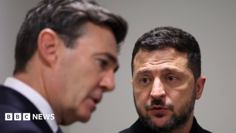 Zelensky and Burnham to meet in Downing Street