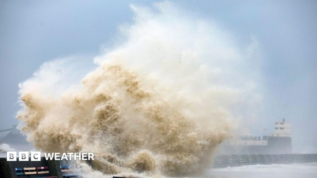 Amber warning issued as Storm Austen threatens UK with strong winds and heavy rain Amber warning issued as Storm Austen threatens UK with strong winds and heavy rain