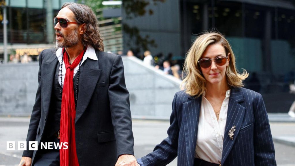 Russell Brand’s wife tells his rape trial he is ‘kind and a wonderful father’ Russell Brand’s wife tells his rape trial he is ‘kind and a wonderful father’