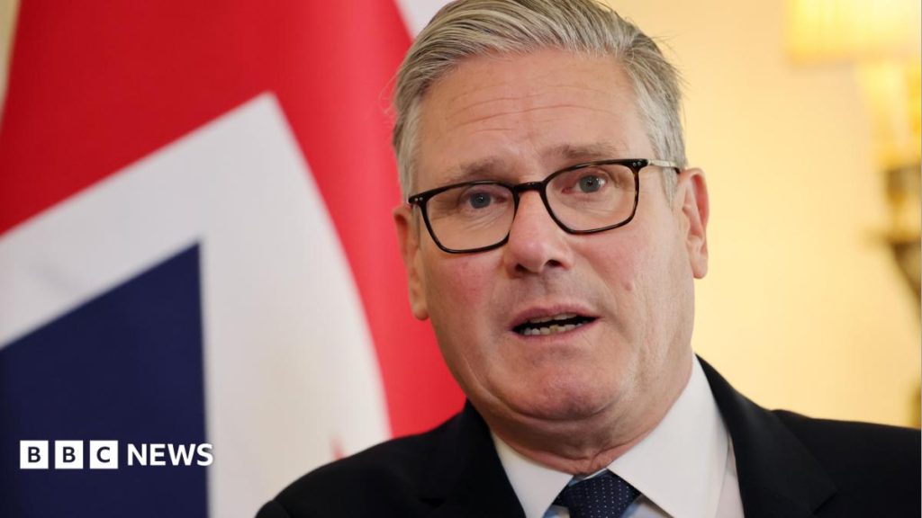 Europe can no longer rely on US to ‘bankroll’ its defence, Starmer says