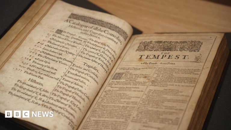 London’s only public Shakespeare library opens at the Globe