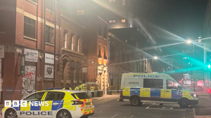 Two men charged with terrorism offences in Manchester Two men charged with terrorism offences in Manchester