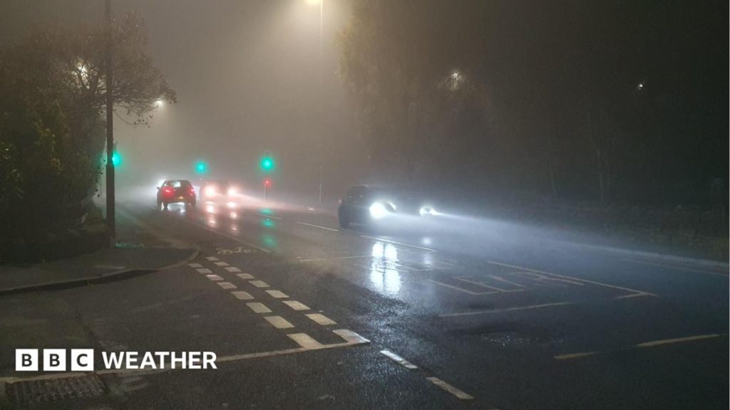 Hazardous driving conditions for Friday as fog warning issued by Met Office Hazardous driving conditions for Friday as fog warning issued by Met Office