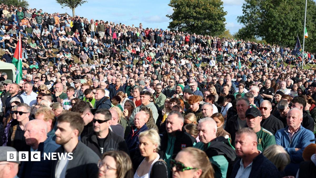 Portadown: Rallies take place in Portadown over Drumcree dispute
